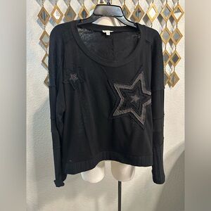 POL Star Patch Top